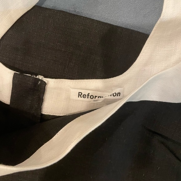 Reformation Robbie Linen Dress NWT - Picture 7 of 8